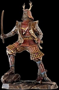 Hvor kan man købe autentisk samurai figur